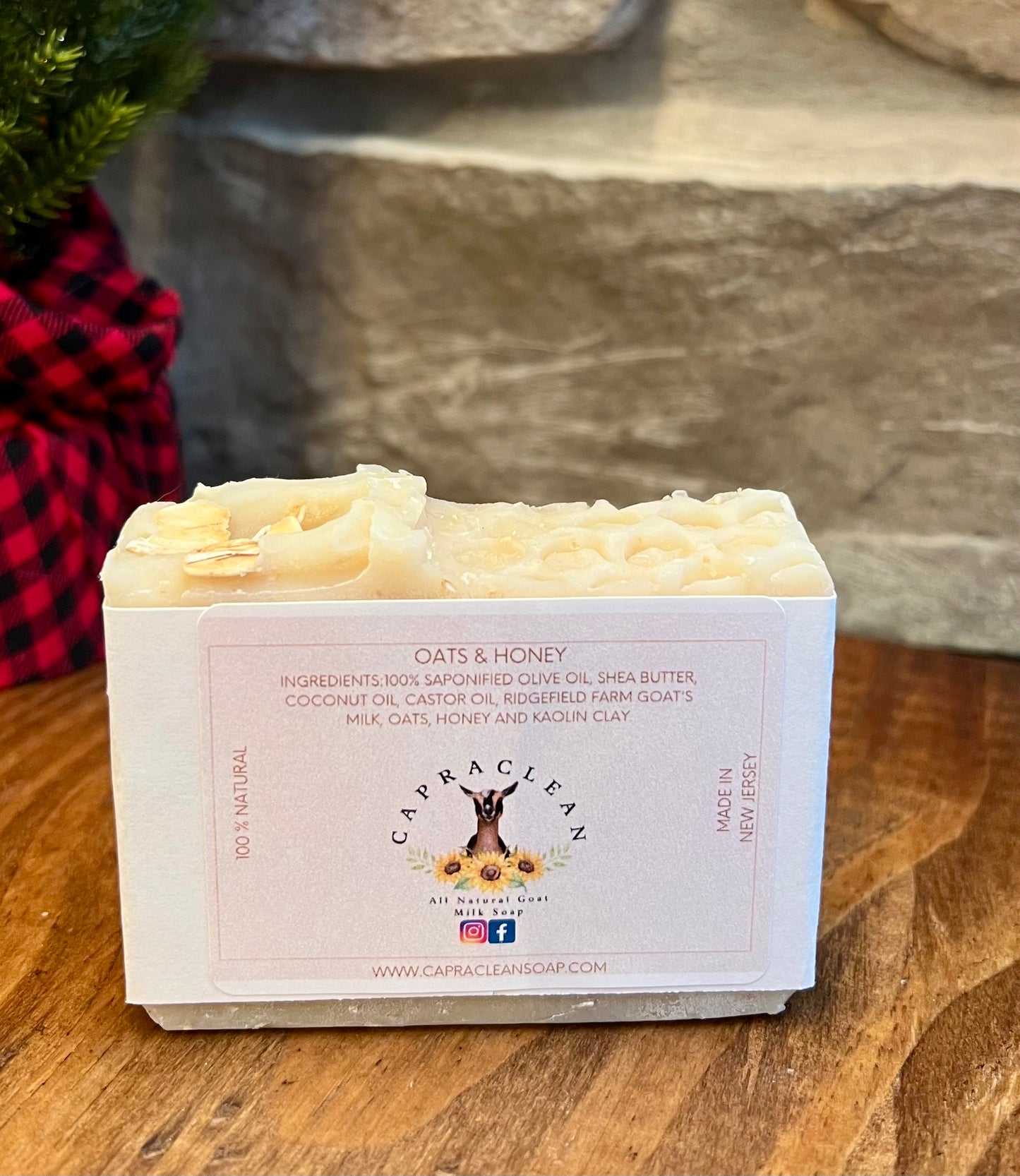 Oats & Honey Goat Milk Soap