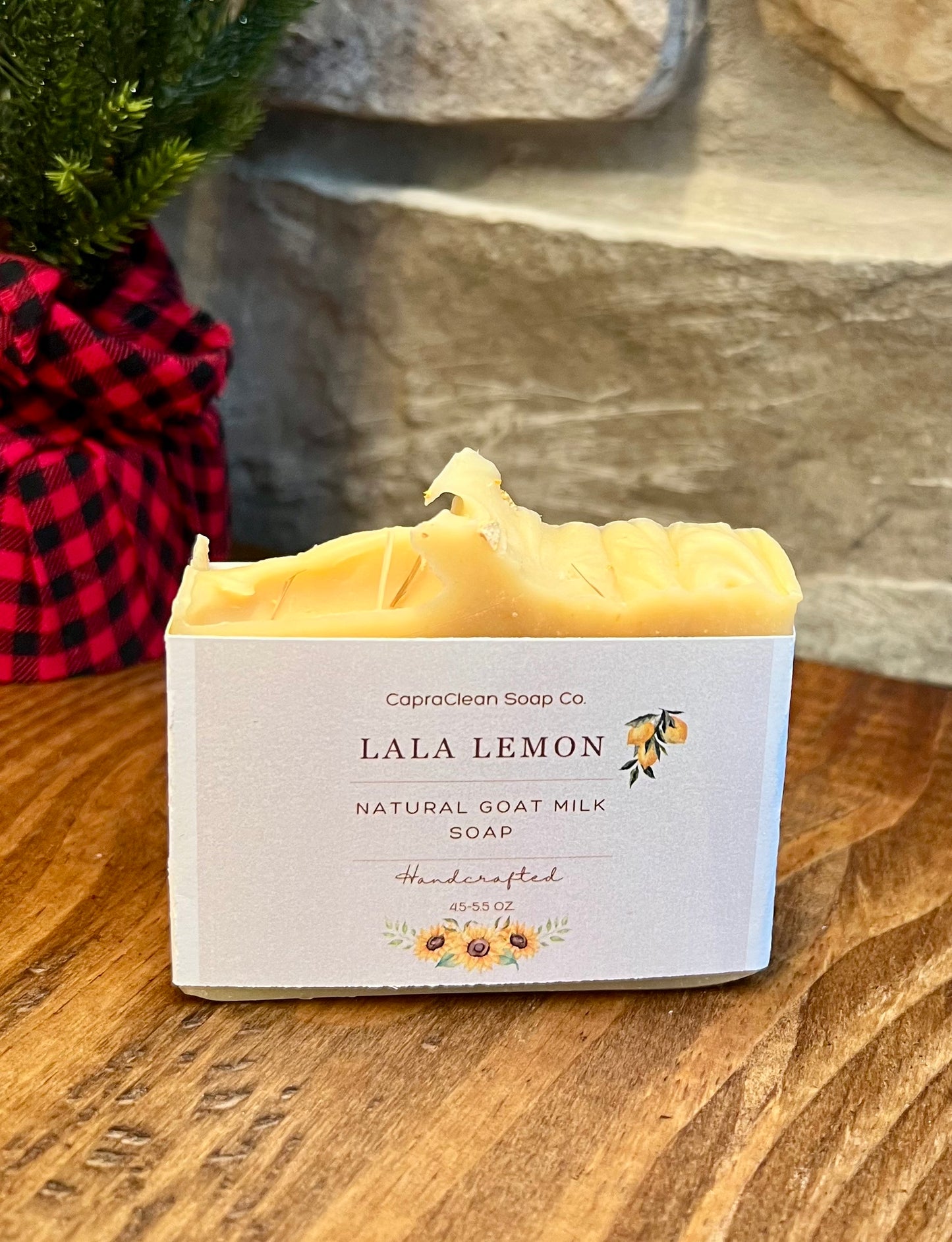 Lala Lemon Goat Milk Soap
