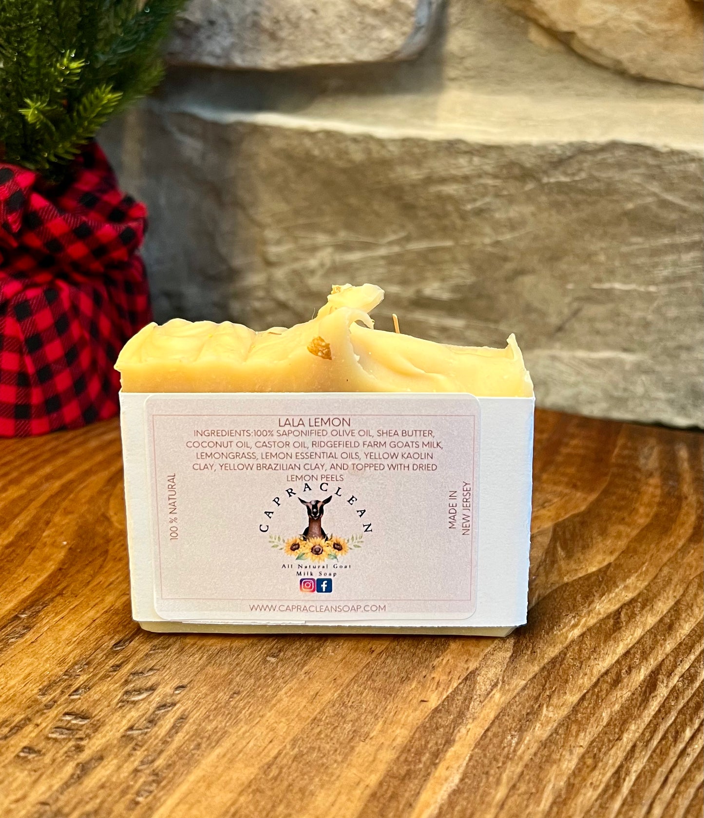 Lala Lemon Goat Milk Soap