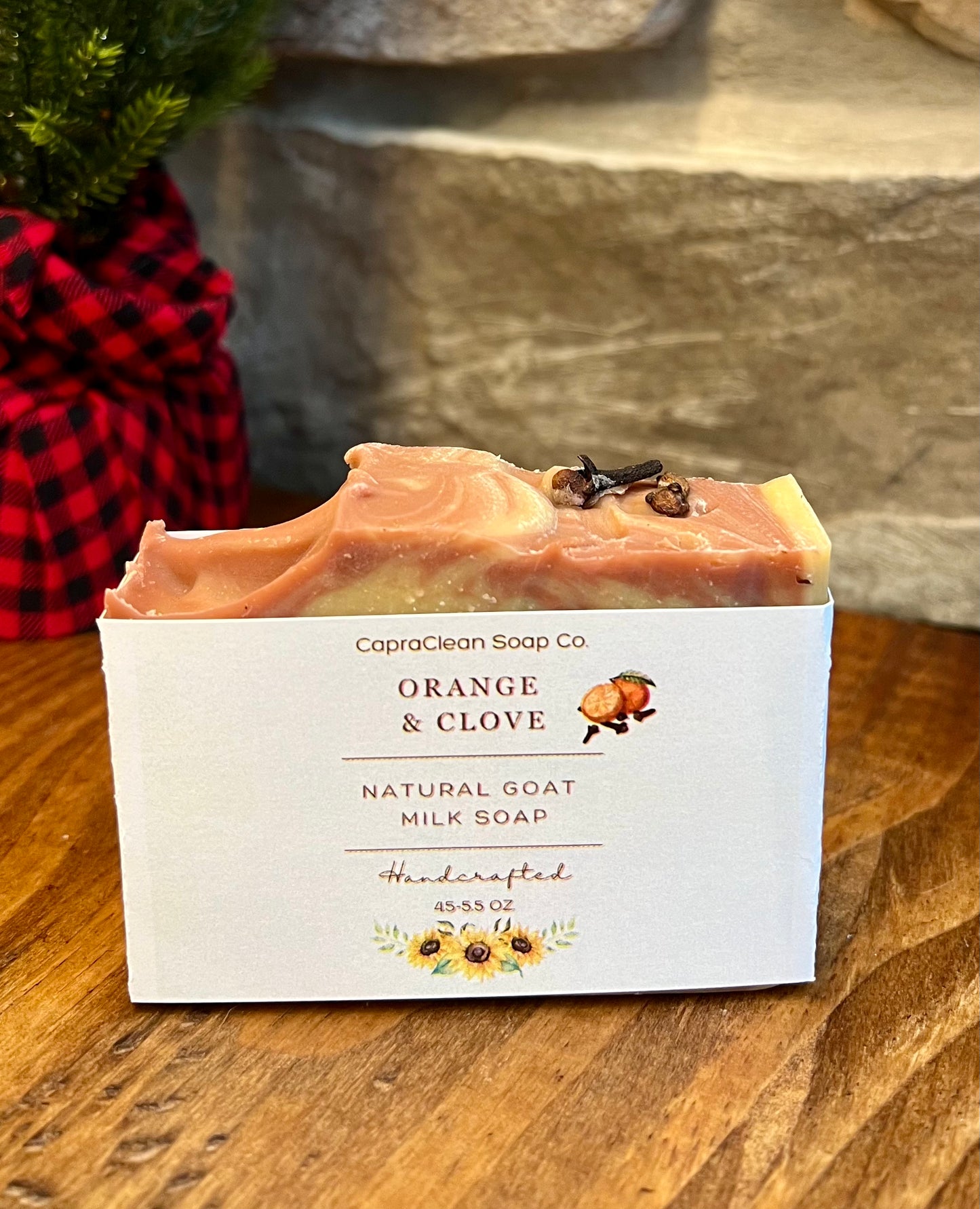Orange & Clove Goat Milk Soap