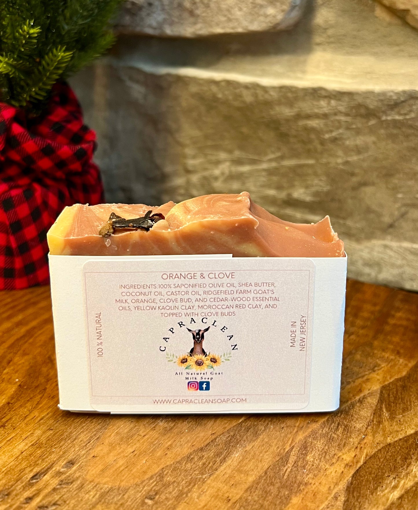 Orange & Clove Goat Milk Soap